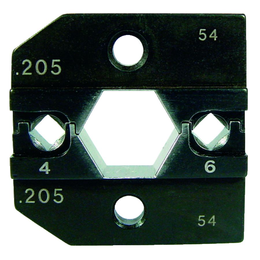 Krimpinzet voor solarcontacten Hubert & Suhner 4+6mm²