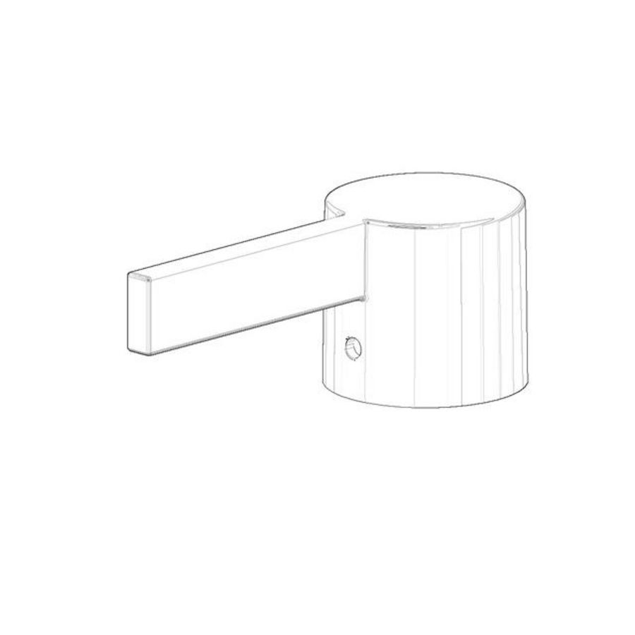 Greep Hendel 50x125x46mm chr