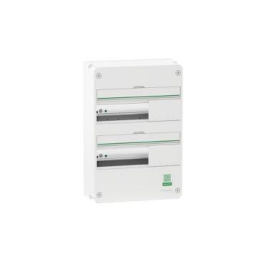 kast 2x13M incl montageplaat+ Resi9 CX