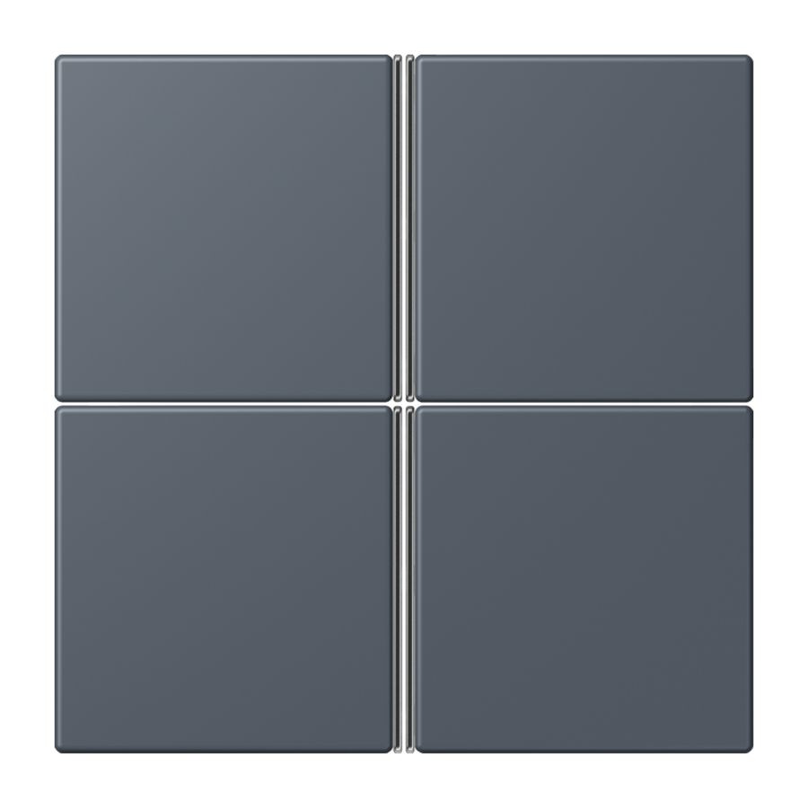 Tastafdekking F40 4-voudig compleet LC4320U KNX