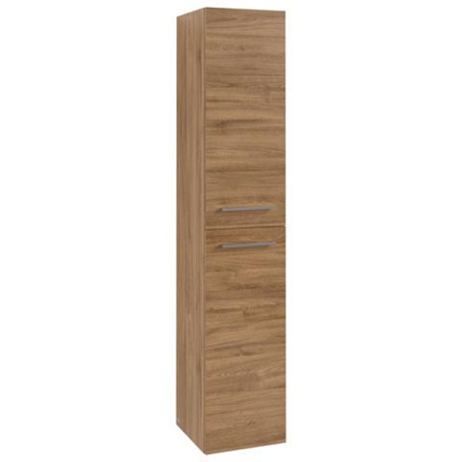 Hoge kast Avento 350 x 1760 x 372 mm Oak Kansas A89400RH