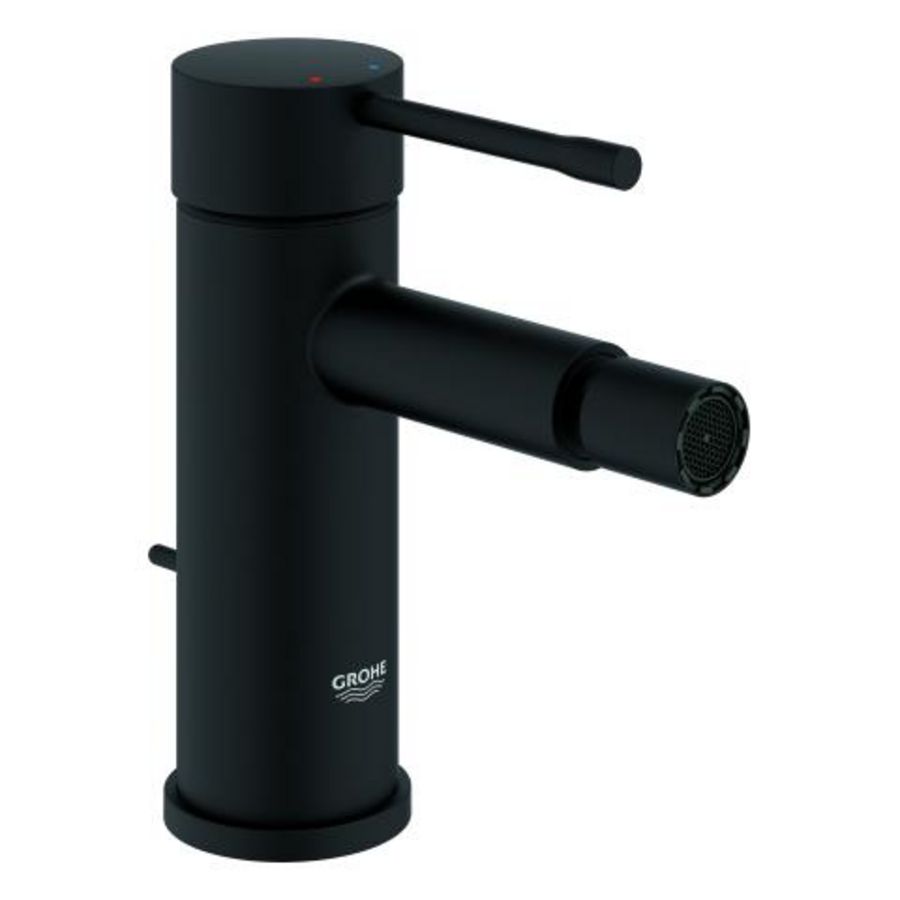 Essence new S-size bidetmengkraan m/waste phantom black (mat zwart) (prof)