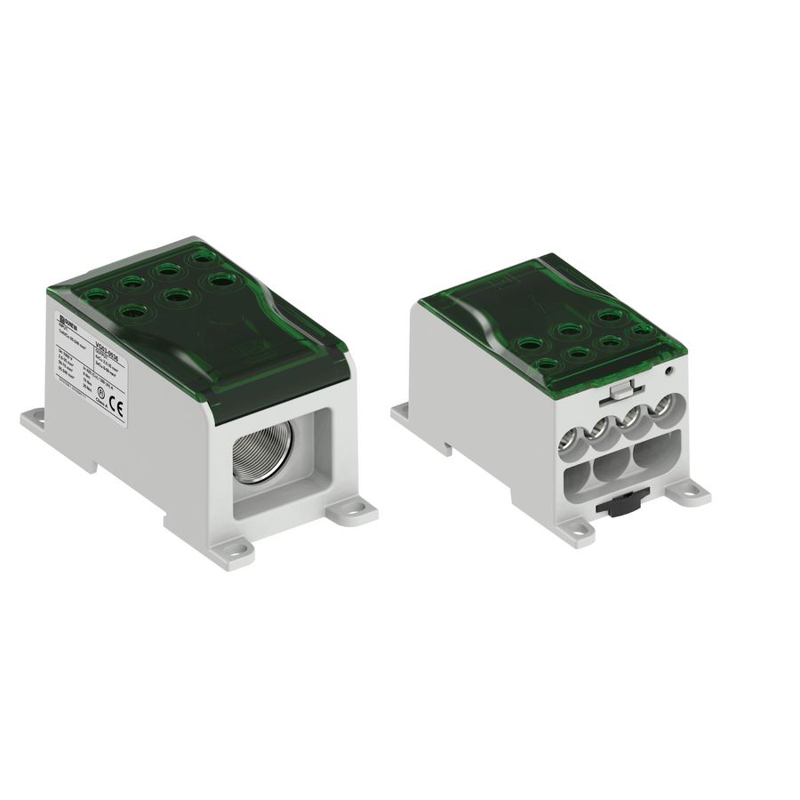 Distributieblok OJL 400C 425A 95-240mm² groen