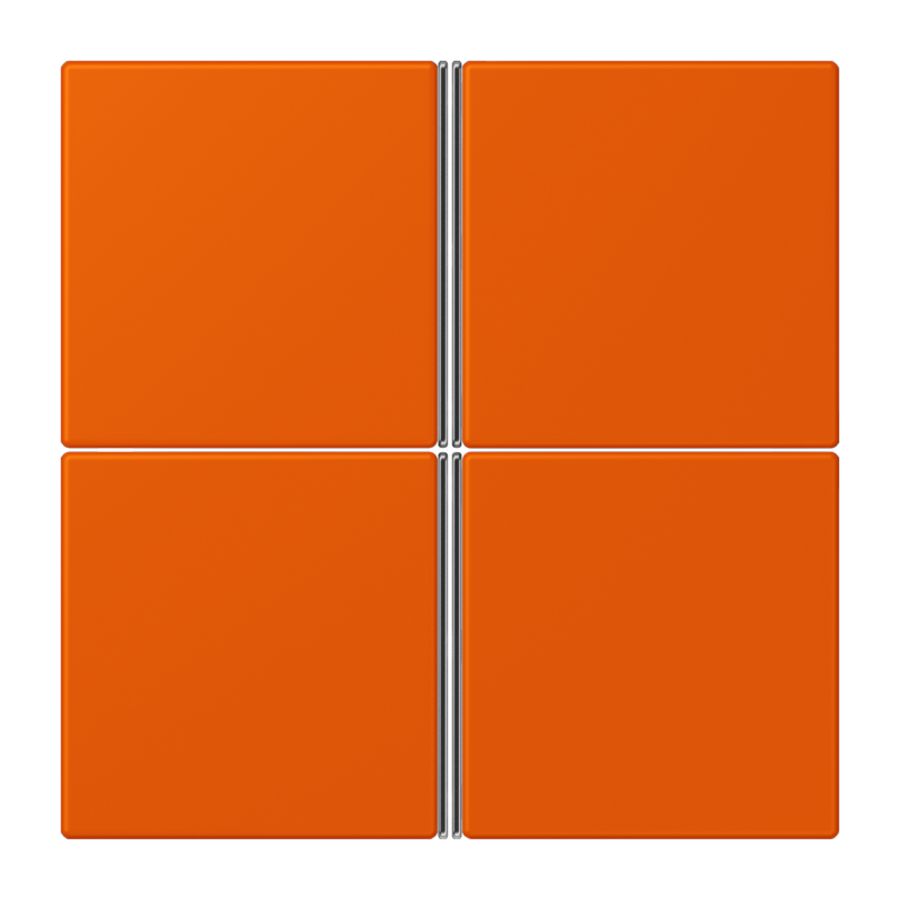 Tastafdekking F40 4-voudig compleet LC4320S KNX