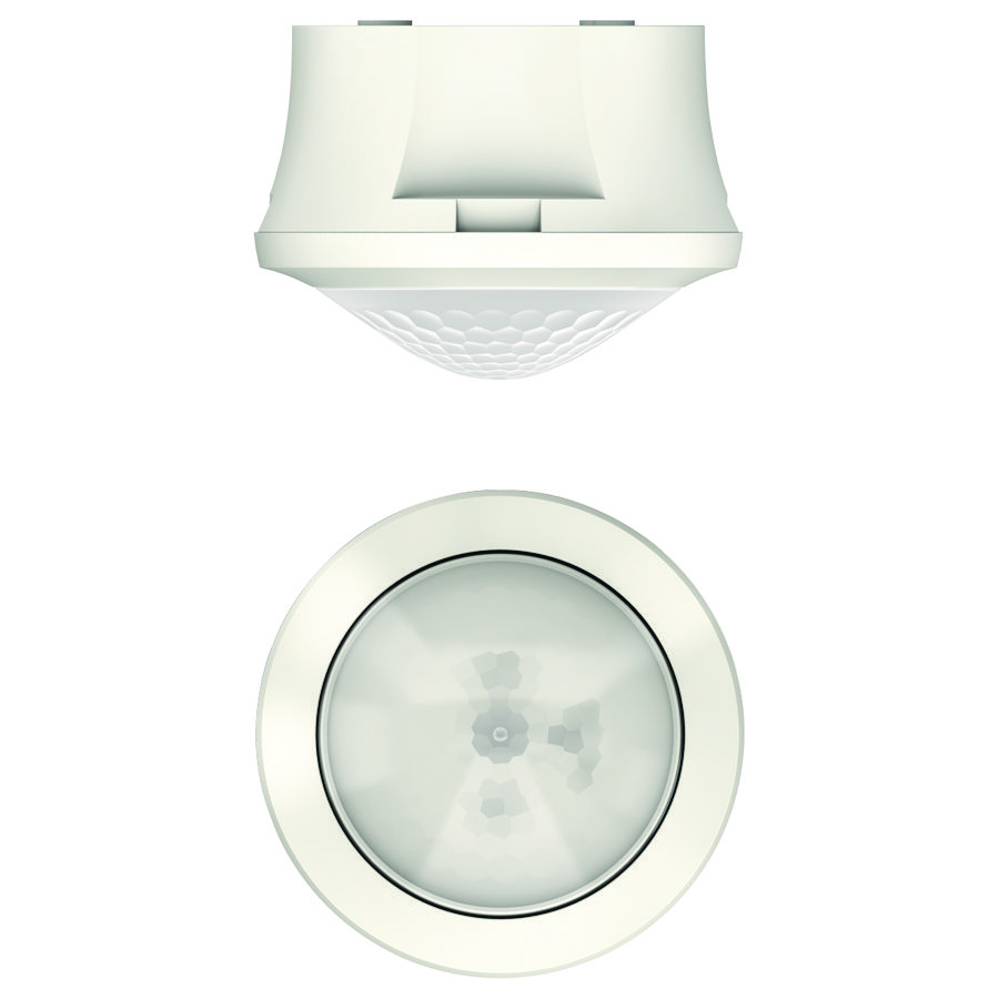 Aanwezigheidsmelder Standard 2 kanaals  opbouw 360° 8m wit