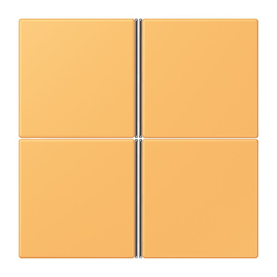 Tastafdekking F40 4-voudig compleet LC4320L KNX