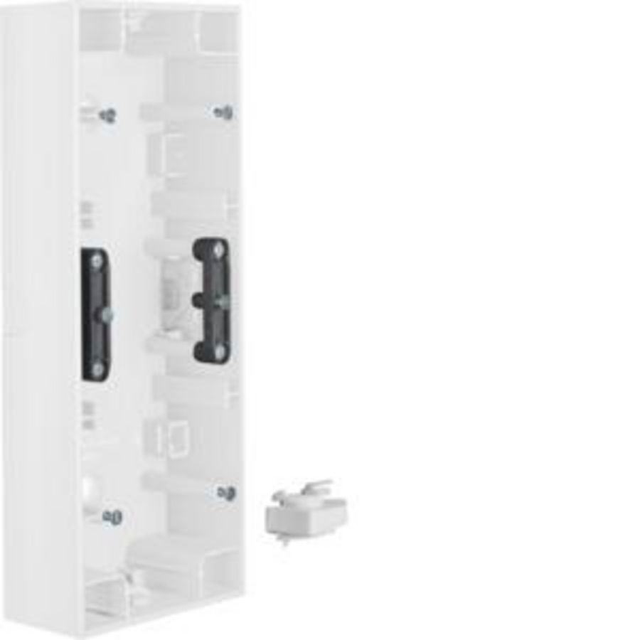 Opbouwbehuizing 3-v vert. berker K.1 polarwit