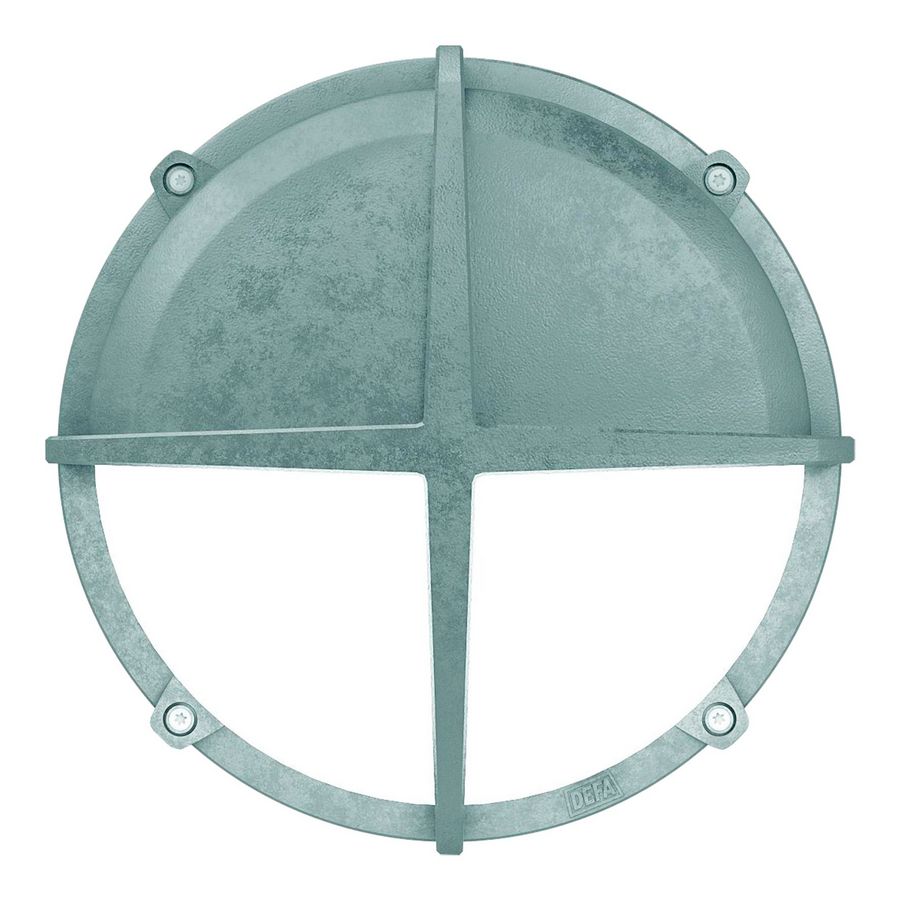 Verlichtingsarmatuur Half cover 001 8W 4000K Alu Na.