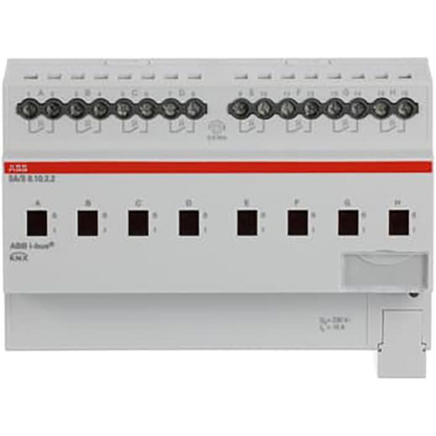 Schakelaktor standaard KNX 8-voudig 10A 230V AC (SA/S8.10.2.2)