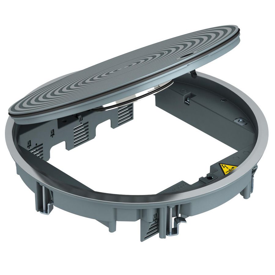 Inbouweenheid v. nat onderhoud structuurdeksel Ø325x74