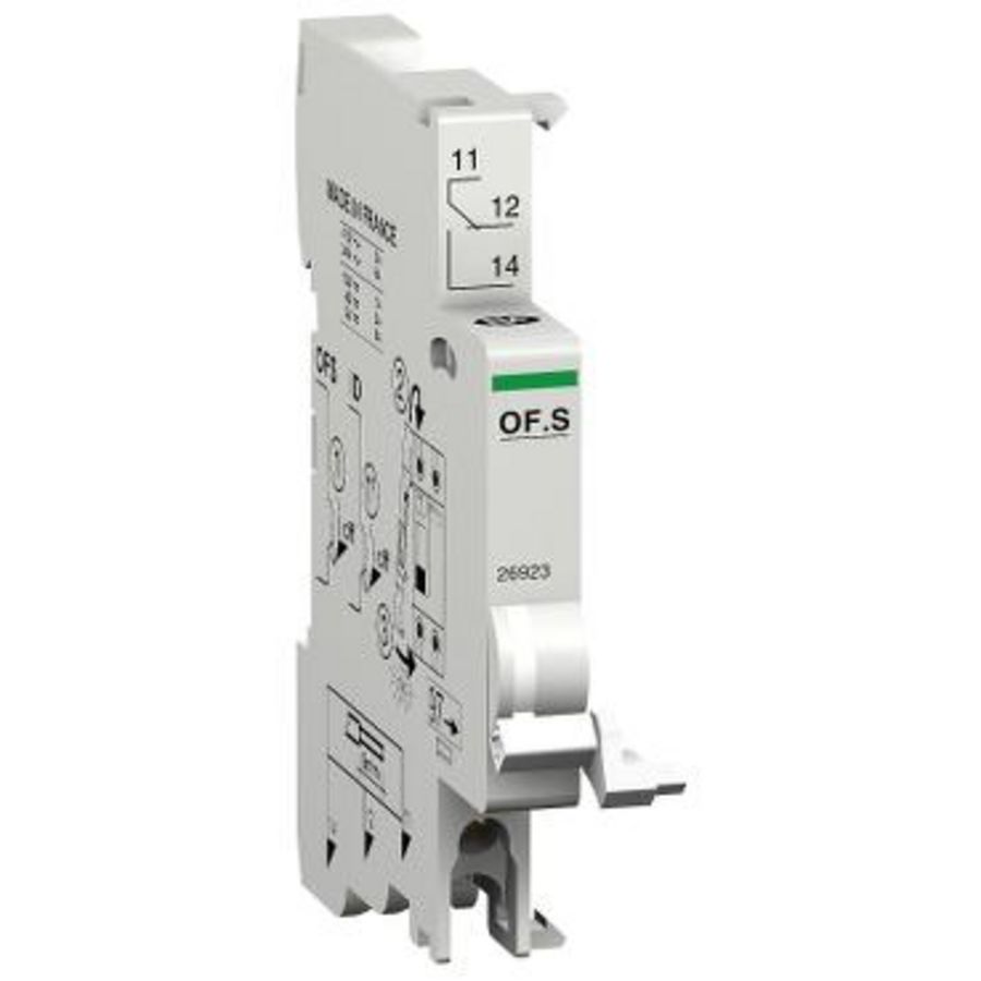 auxiliary contact 1 OCS 380..415 V 6 A for RCCB