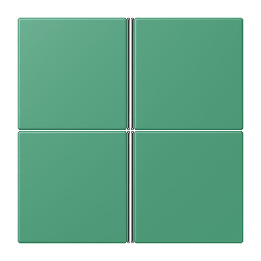 Tastafdekking F40 4-voudig compleet LC4320G KNX