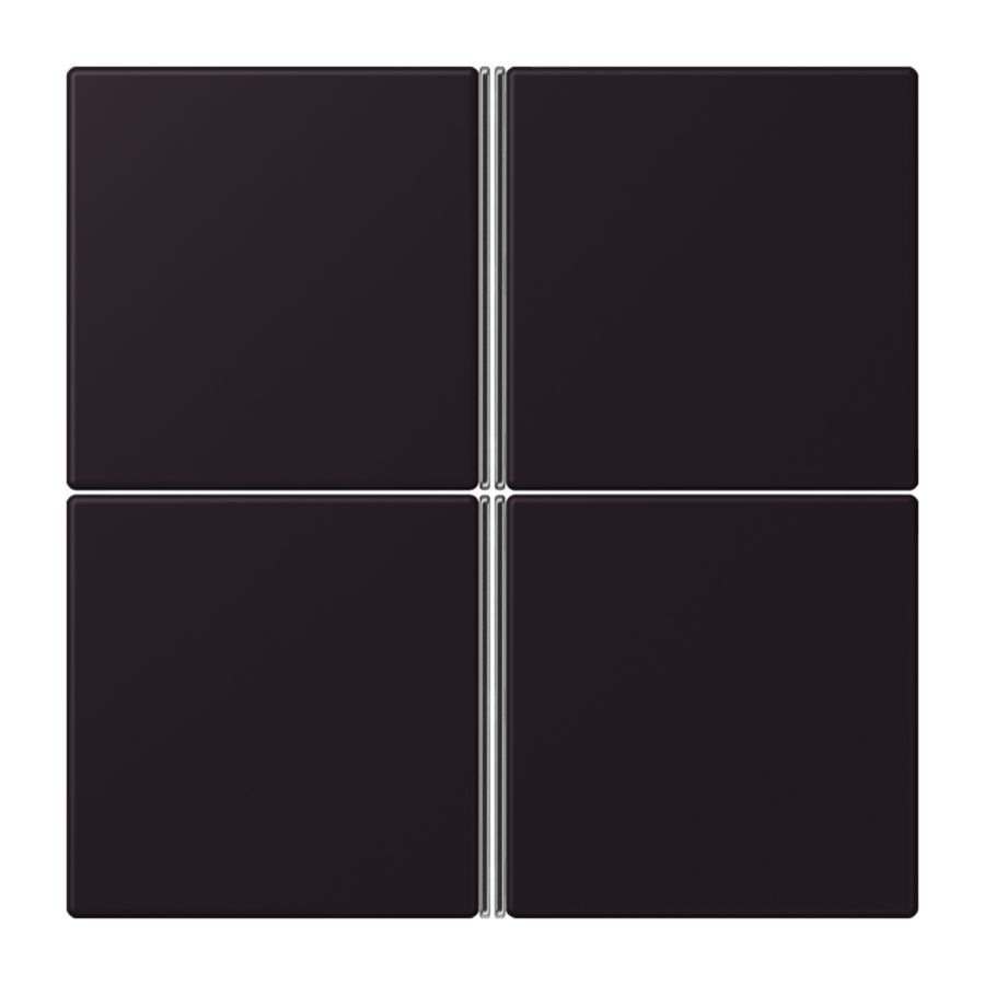 Tastafdekking F40 4-voudig compleet LC4320E KNX