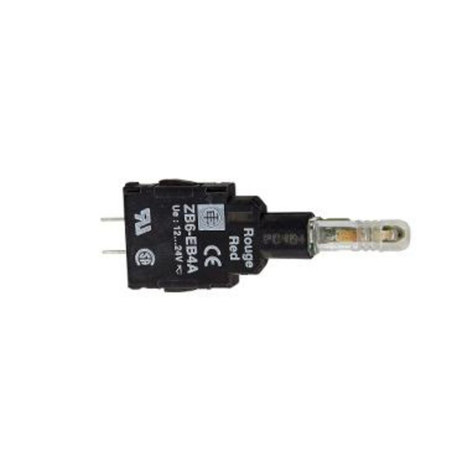 Lichaam voor signaallamp ZB6 LED 12- 24V Wit VVE=5
