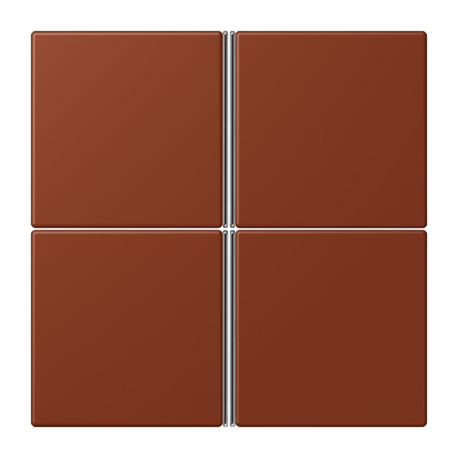 Tastafdekking F40 4-voudig compleet LC4320D KNX