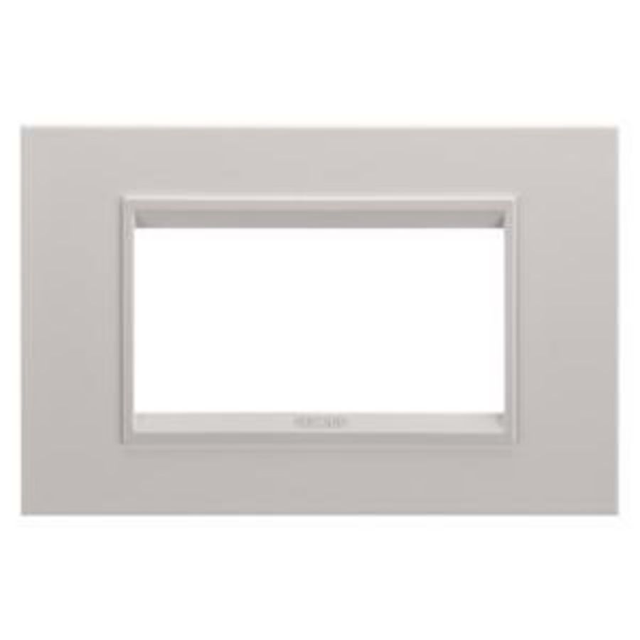 LUX PLATE-IN METAL-4 MODULES-MONOCHROME NATURAL BEIGE