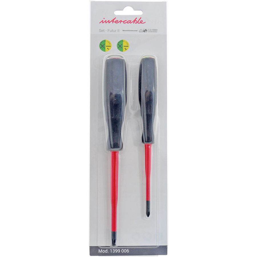 Schroevendraaier set comb Pozidriv/SL SL 1kV