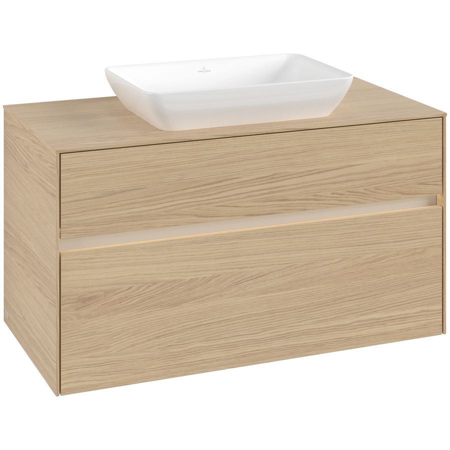 Wastafelonderkast Collaro 1000x548x500mm Nord.Oak C109B0VJ