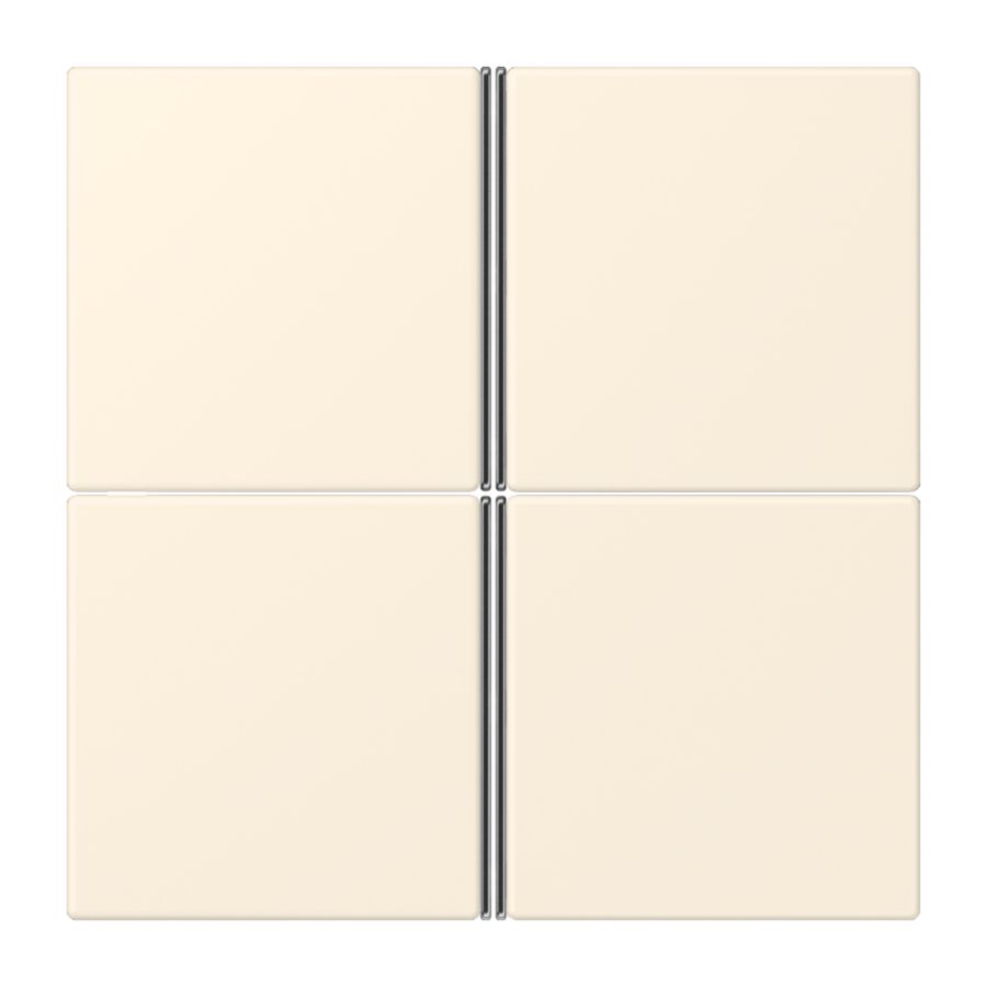 Tastafdekking F40 4-voudig compleet LC4320B KNX