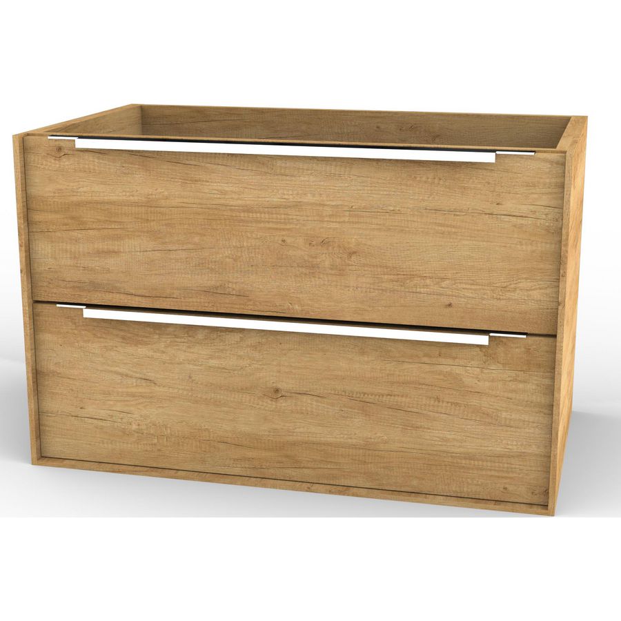 Wastafelonderkast CASSINO 80cm 2x la natural oak