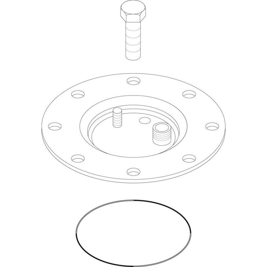 Boilerdeksel tbv mangat d210 LT135-300