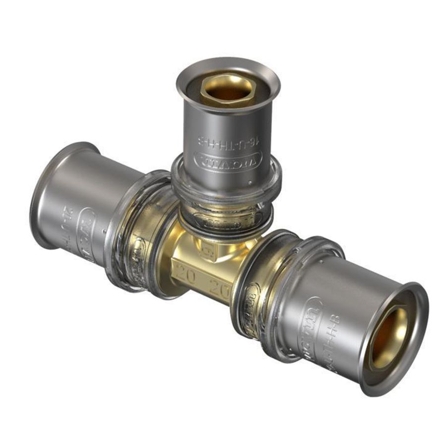 T-koppeling verlopend pers TIGRIS M5 32x16x32mm