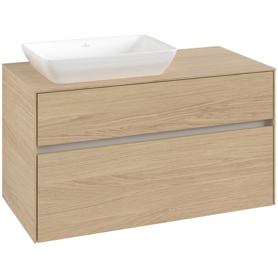 Wastafelonderkast Collaro 1000x548x500mm Nord.Oak C11000VJ