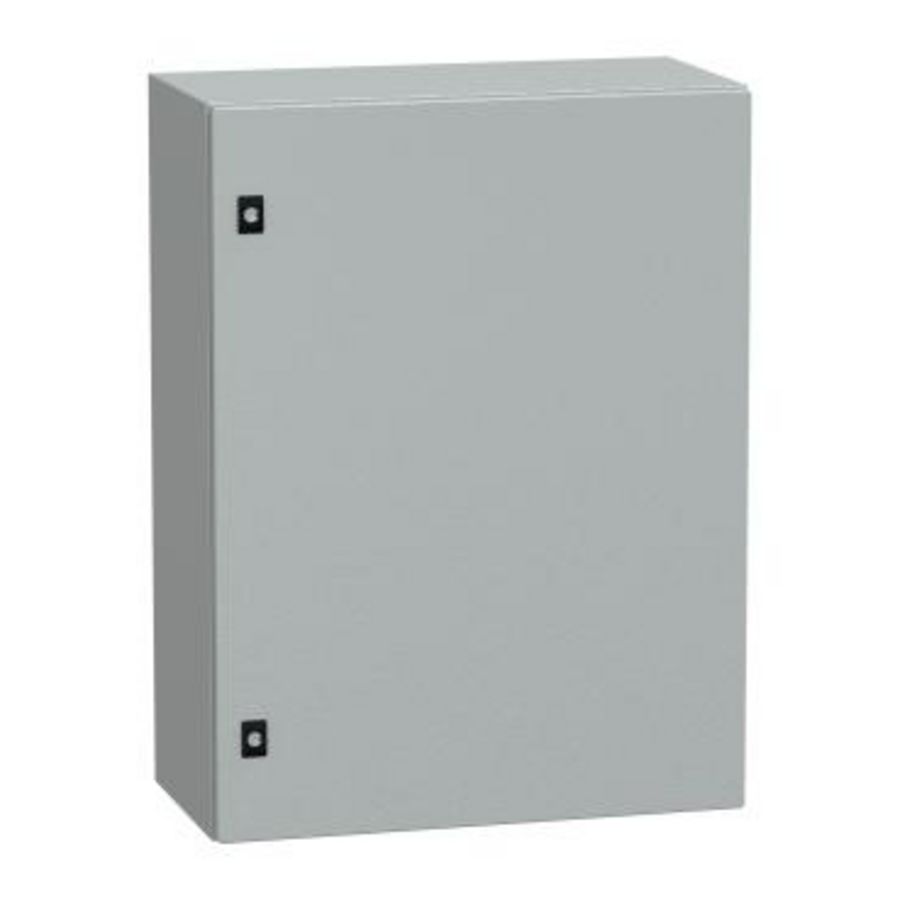 Deur montageplaat 800x600x300mm IP66/IK10 RA Spacial CRN