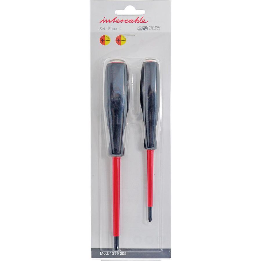 Schroevendraaier set comb Philips/Sleuf SLIM VDE 1000V