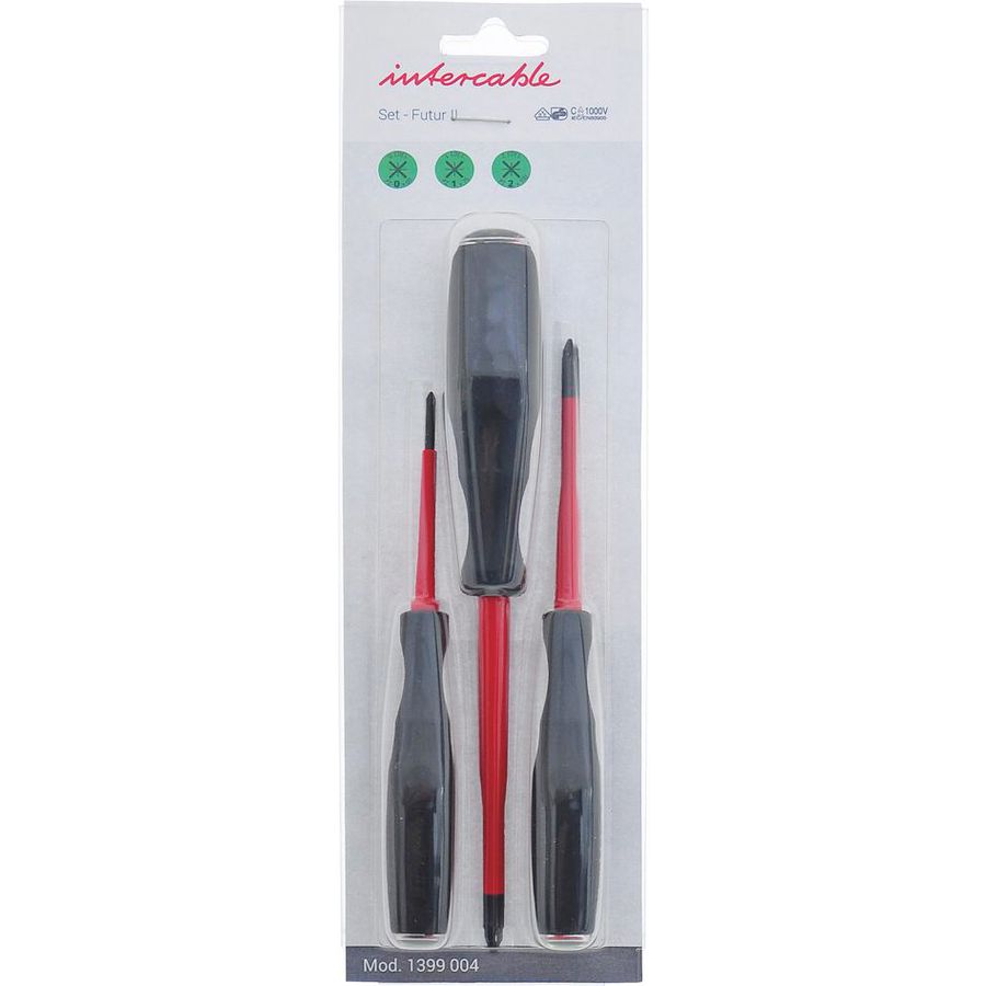 Schroevendraaier set Pozidriv SLIM VDE 1000V