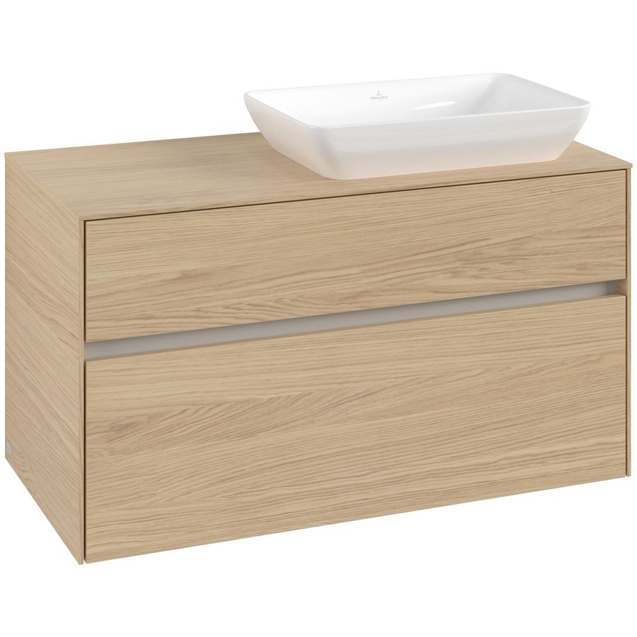 Wastafelonderkast Collaro 1000x548x500mm Nord.Oak C11100VJ