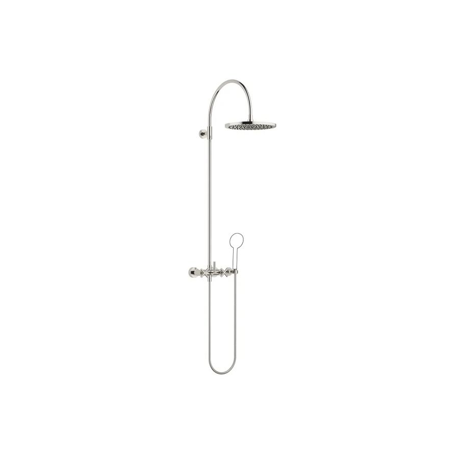 TARA Showerpipe douchemengkraan z.handdouche 300mm Platina