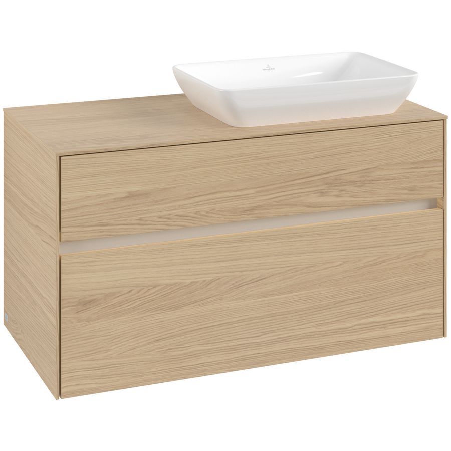 Wastafelonderkast Collaro 1000x548x500mm Nord.Oak C111B0VJ