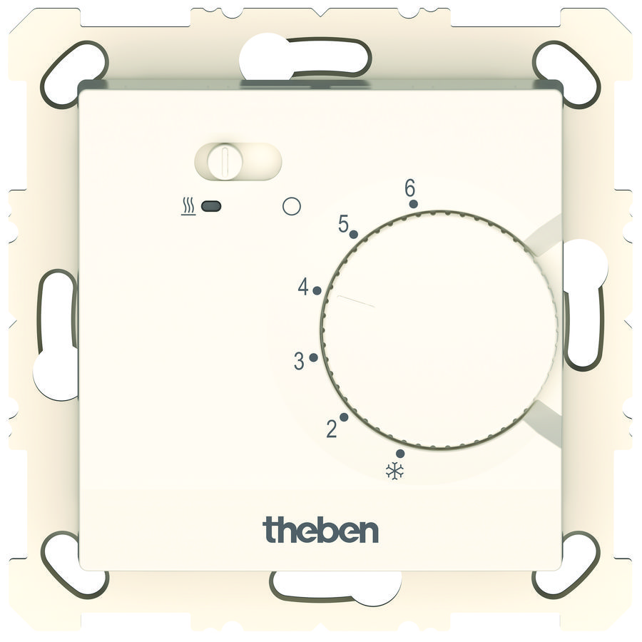 Elektronische thermostaat, met schakelaar O/I en LED