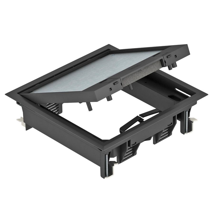 Inbouweenheid voor universele montage 222x222x65