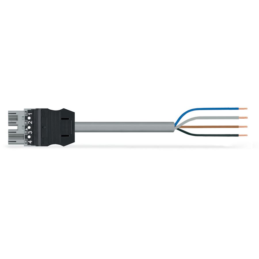 Geconf.aansluitkabel B2ca Steker/open einde 771-9294/215-403