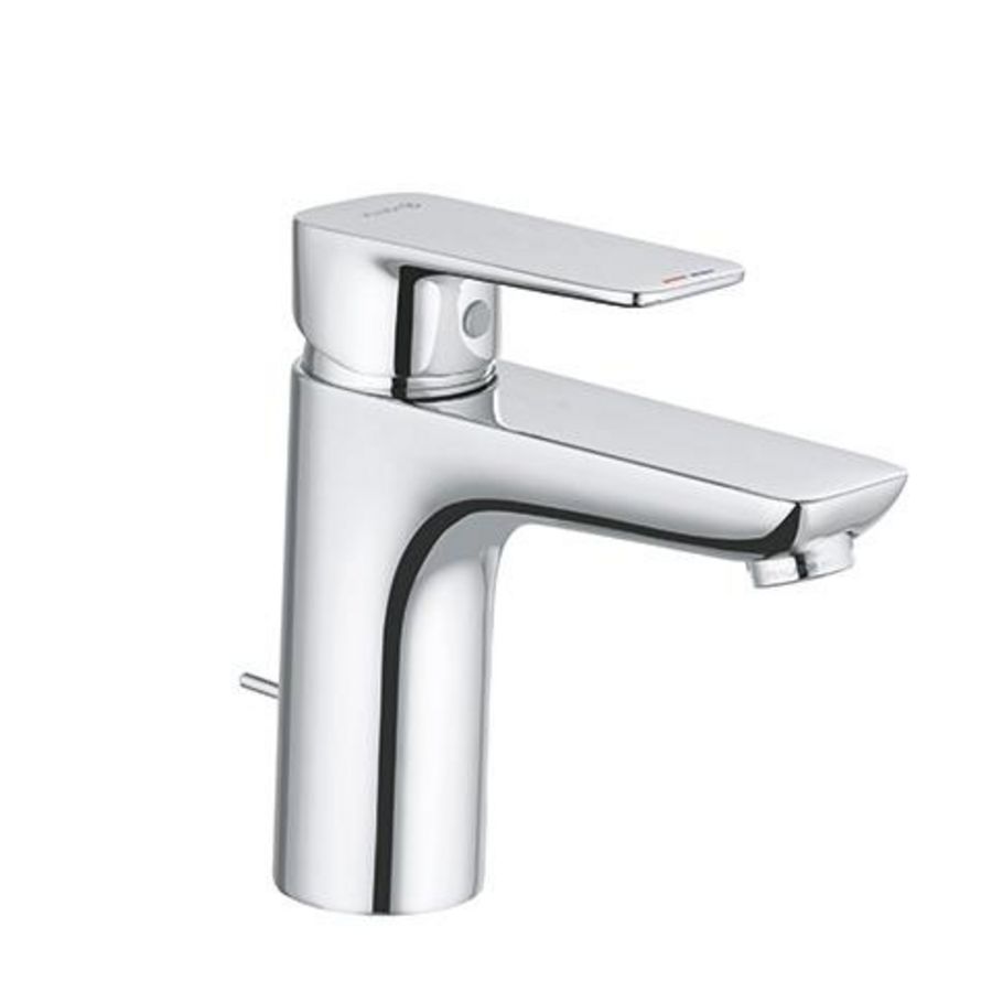 Pure&style wastafelmengkraan met waste 100 chroom