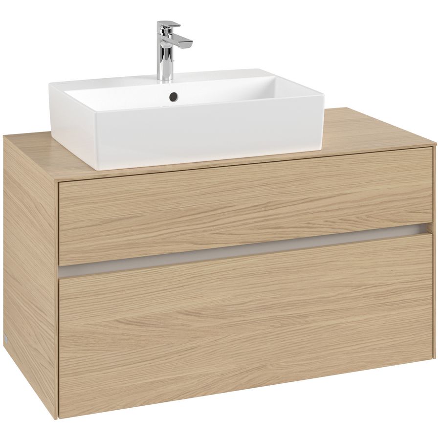 Wastafelonderkast Collaro 1000x548x500mm Nord.Oak C12600VJ