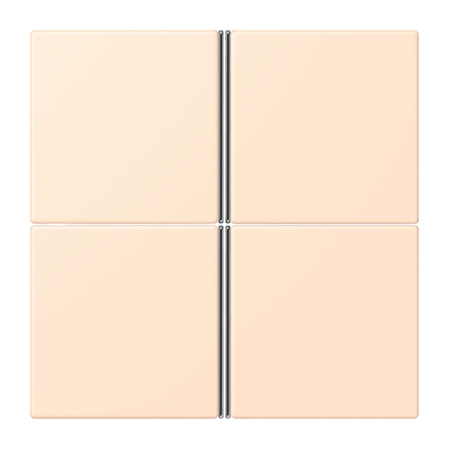Tastafdekking F40 4-voudig compleet LC32123 KNX