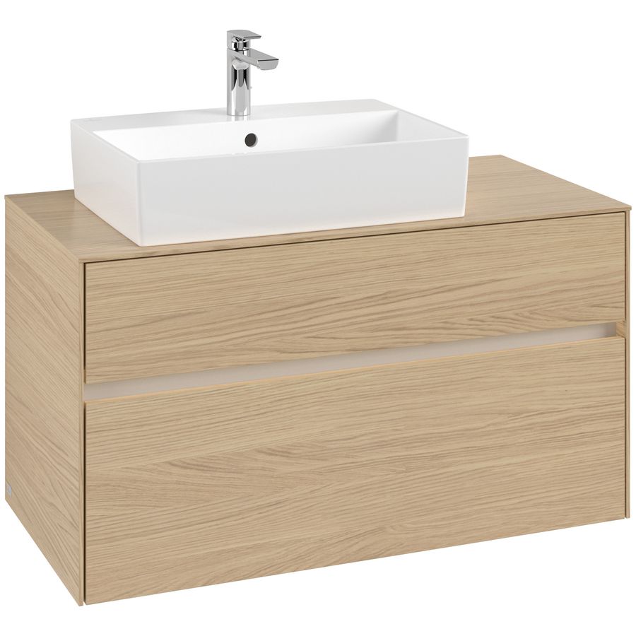 Wastafelonderkast Collaro 1000x548x500mm Nord.Oak C126B0VJ