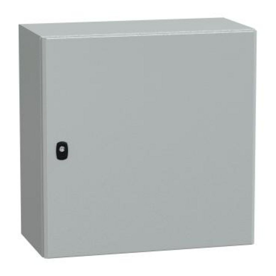 Kast Volle deur Montageplaat 600x600x300mm IP66 Spacial S3D