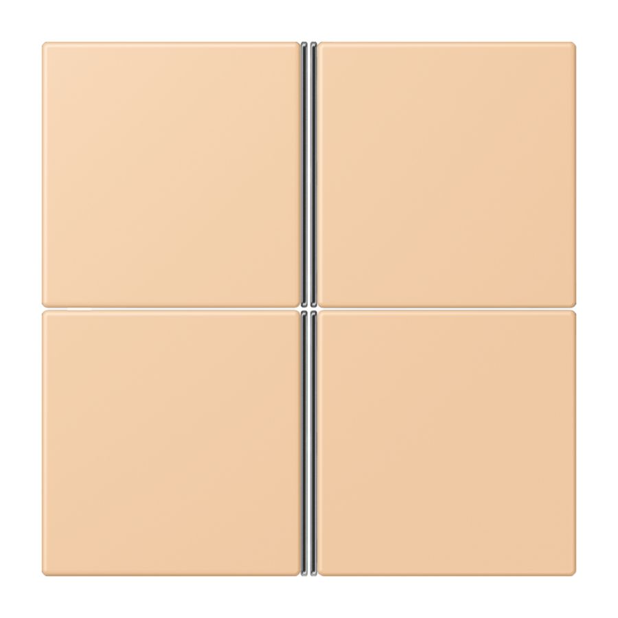 Tastafdekking F40 4-voudig compleet LC32122 KNX