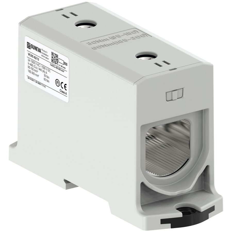 Aansluitklem OTL grijs 95-300mm² 1xAl/Cu