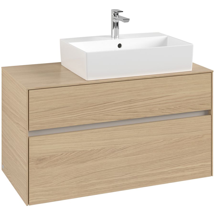 Wastafelonderkast Collaro 1000x548x500mm Nord.Oak C12700VJ
