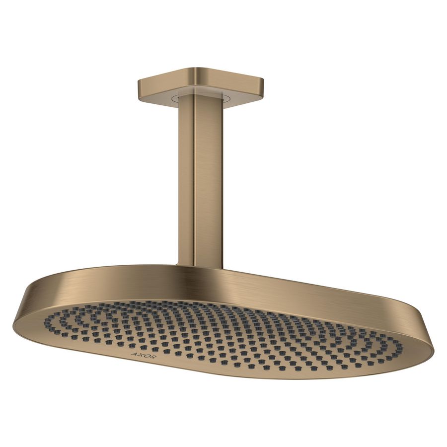 Hoofddouche AXOR ShowerSphere 370/220 2 straalsoorten Brushed Bronze