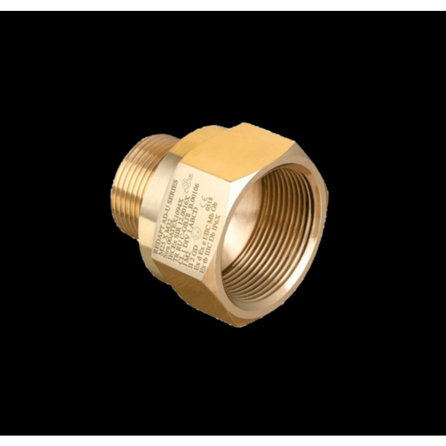 Adapter aluminium M20 naar 3/4"NPT ATEX