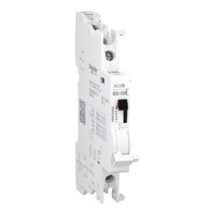 Hulp contact Acti9 A9N OF/SD+OF 2 C/O 100mA- 6A 24VAC- 415V