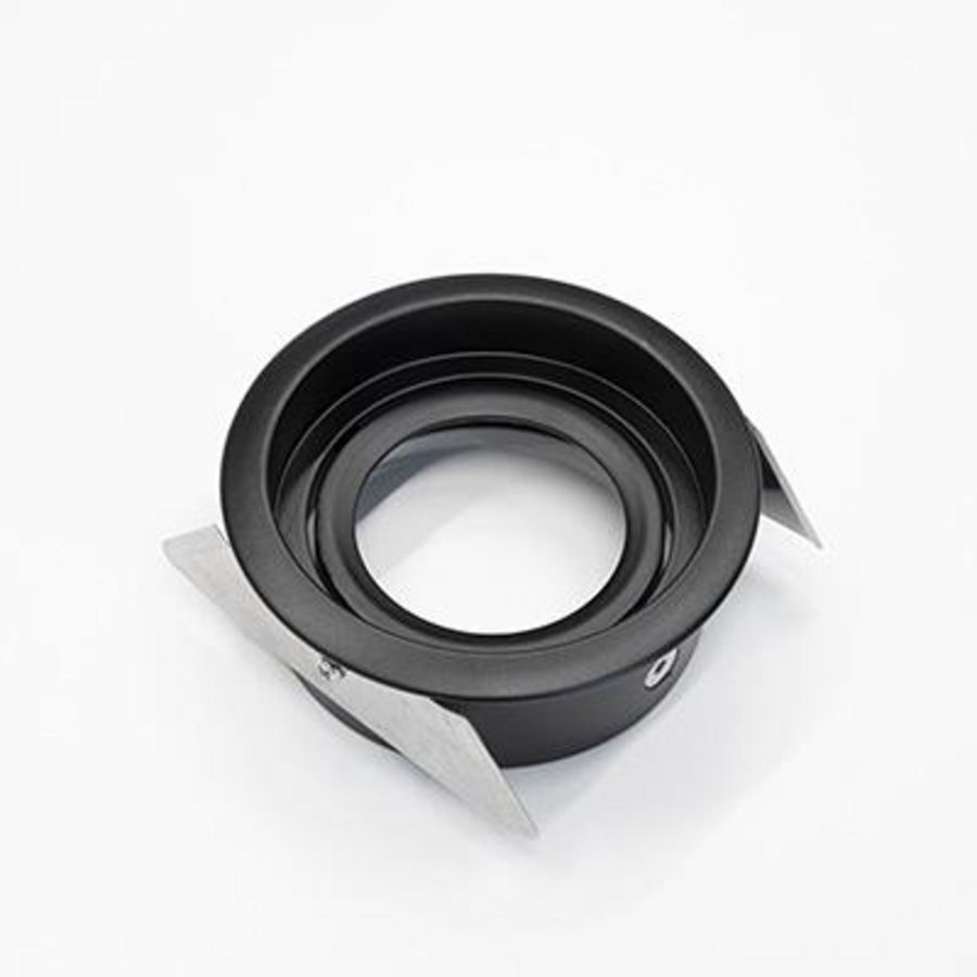 Downlight ring rond verdiept 85(79)mm zw +blad 42180261