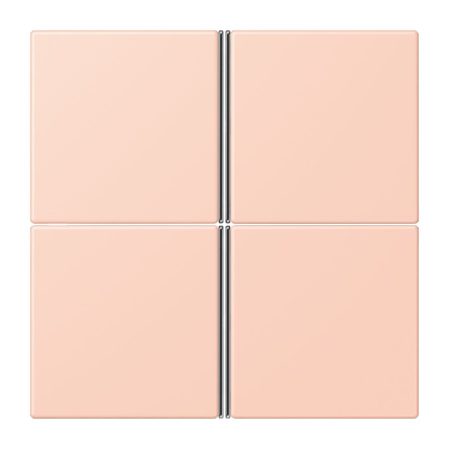 Tastafdekking F40 4-voudig compleet LC32112 KNX