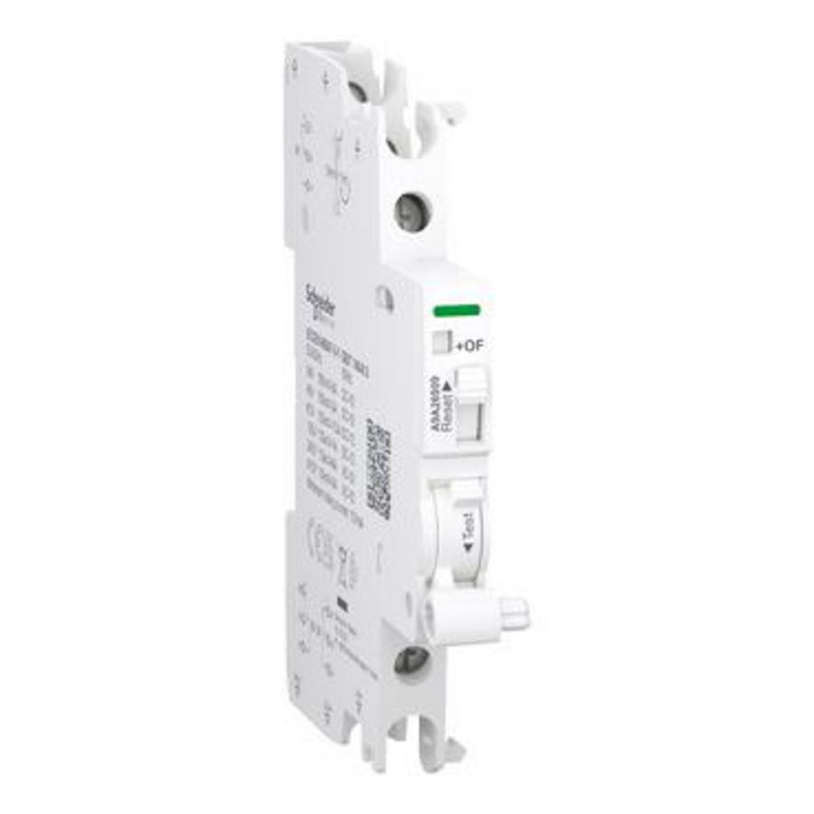 Hulp contact Acti9 A9A iOF/SD+OF 2 C/O 100mA- 6A 24VAC- 415V